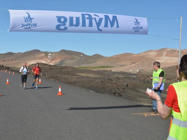 Myvatn Marathon running vacation, Iceland