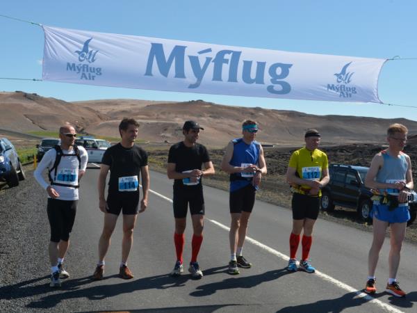 Myvatn Marathon running vacation, Iceland