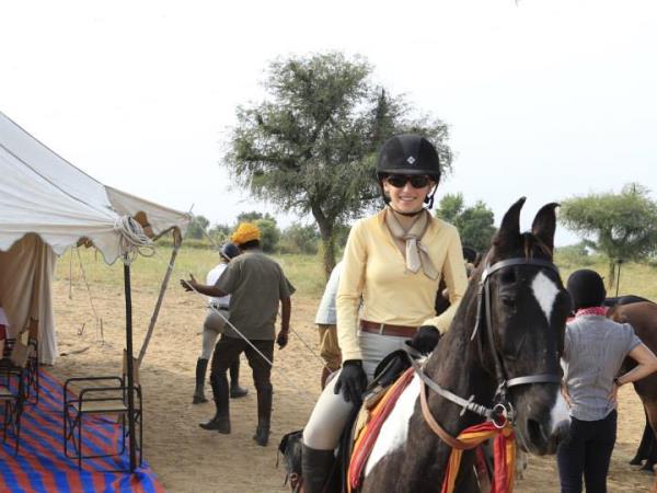 Horse riding tours in Rajasthan, India