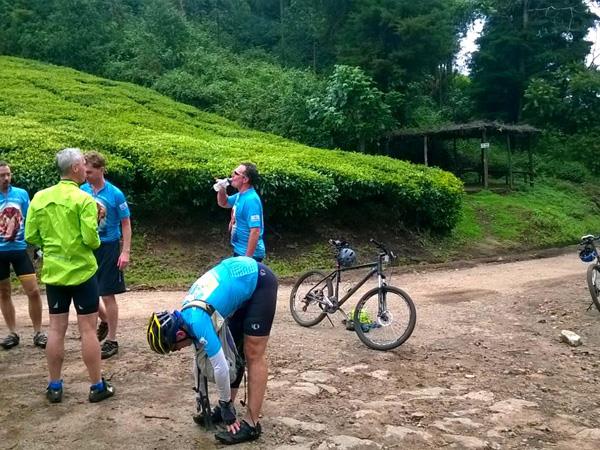 Walking and cycling vacation in Kerala, India