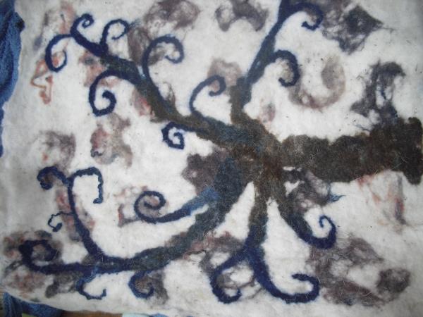 Scotland craft weekends, felt making & natural dyeing