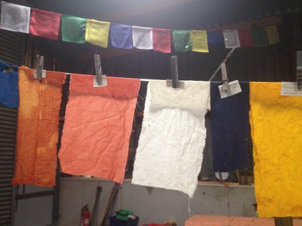 Scotland craft weekends, felt making & natural dyeing
