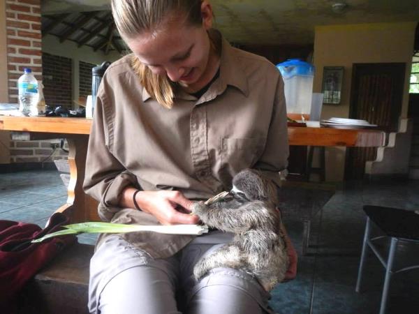Volunteering with monkeys in Ecuador