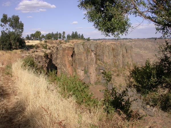 Trekking in Ethiopia, nr Lalibela 