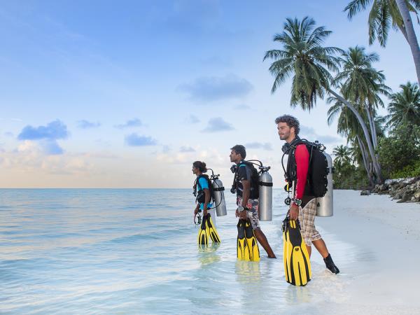 Diving vacation in the Maldives, local experience