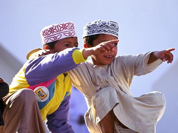 Oman family vacation, private departure