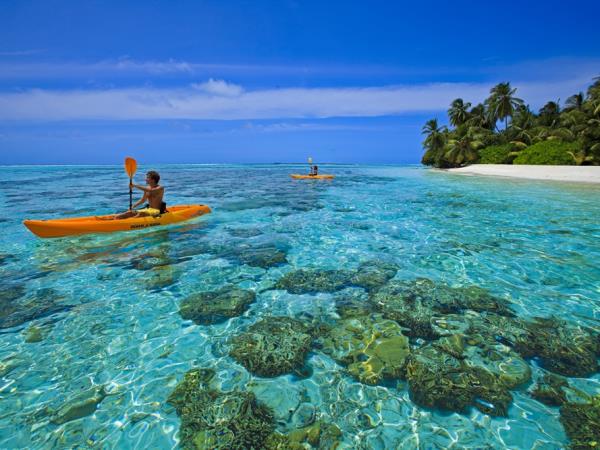 Yoga vacation in the Maldives