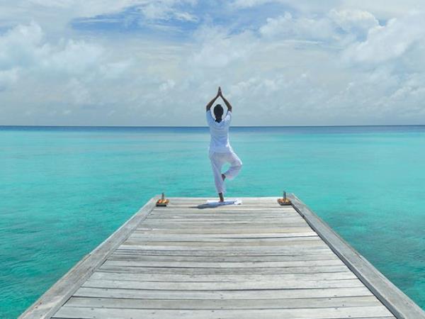 Yoga vacation in the Maldives