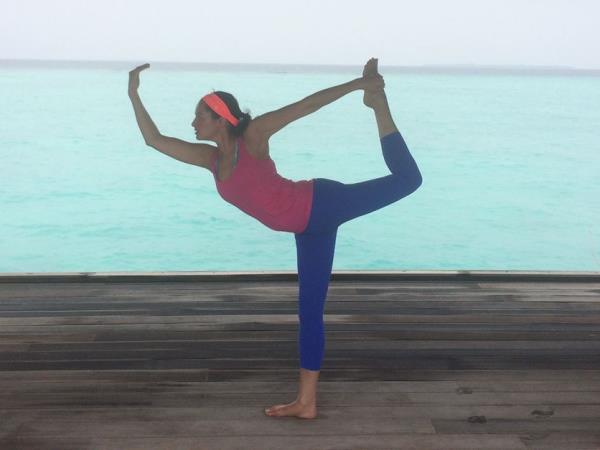 Yoga vacation in the Maldives