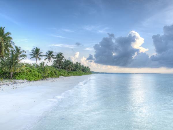 Maldives beach hotel