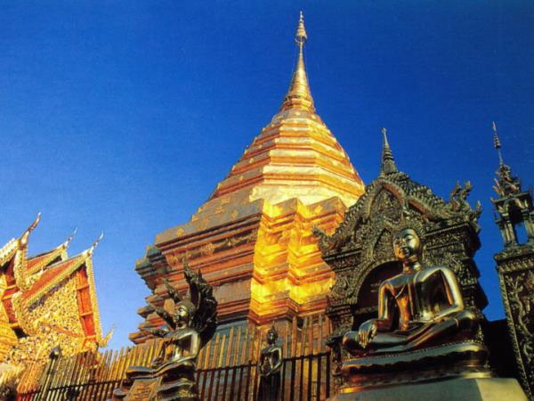 Thailand vacation, culture and beach