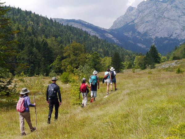Montenegro hiking vacation