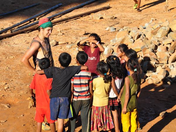 Family volunteering and adventure vacation, Nepal