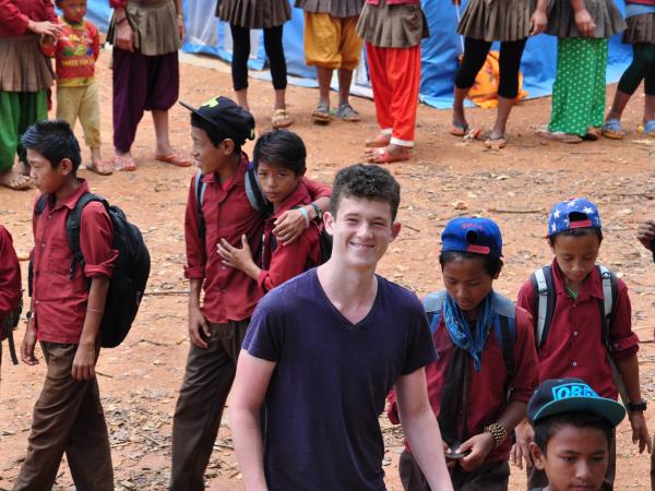 Family volunteering and adventure vacation, Nepal