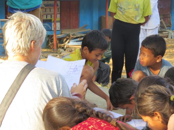 Family volunteering and adventure vacation, Nepal