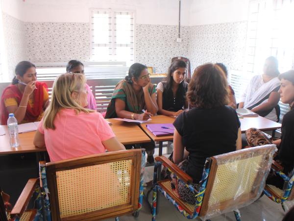 Women’s empowerment volunteering in India