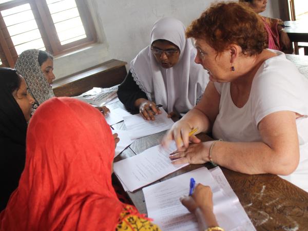 Women’s empowerment volunteering in India
