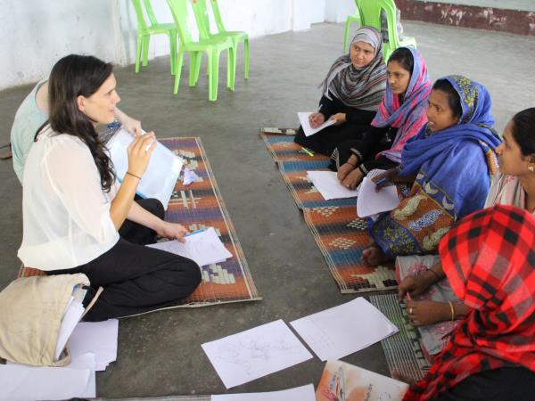 Women’s empowerment volunteering in India