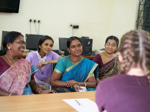 Women’s empowerment volunteering in India