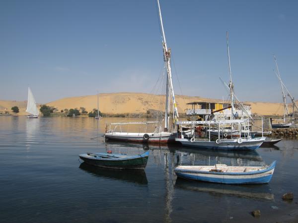 Nile felucca cruise in Egypt