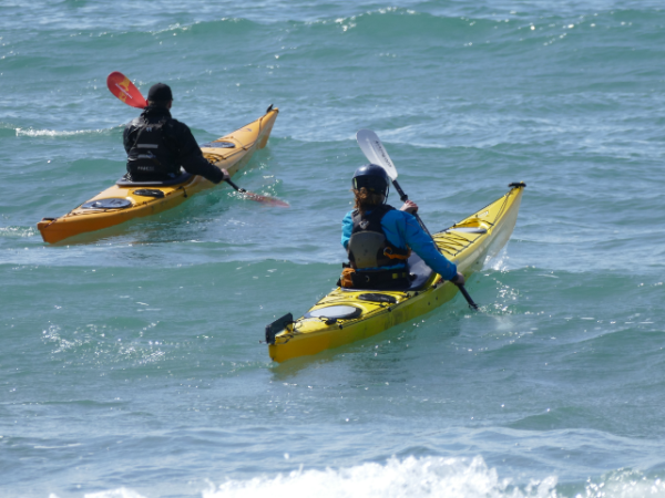 Sea kayaking vacation in Wales