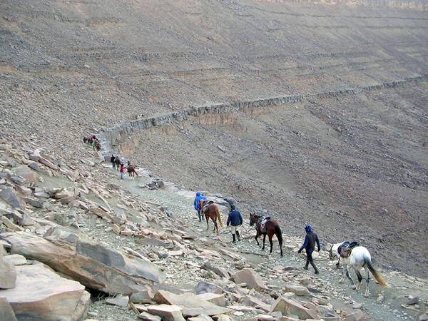 Sahara desert horse riding vacation