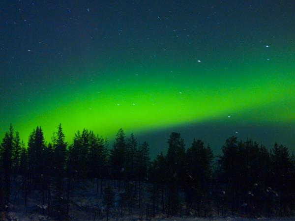 Northern Lights vacation in Finnish Lapland, Harriniva
