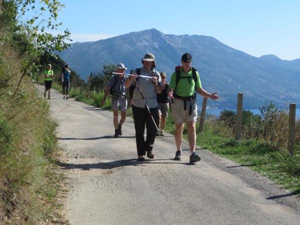 Croatian coast walking tours, self guided