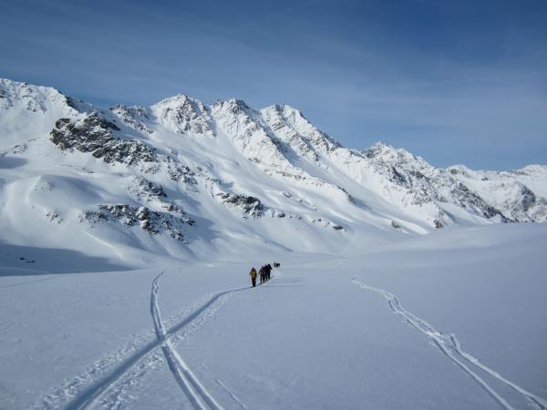 Ski touring vacation in the French Alps