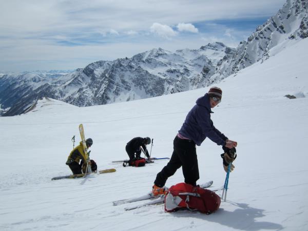 Ski touring vacation in the French Alps