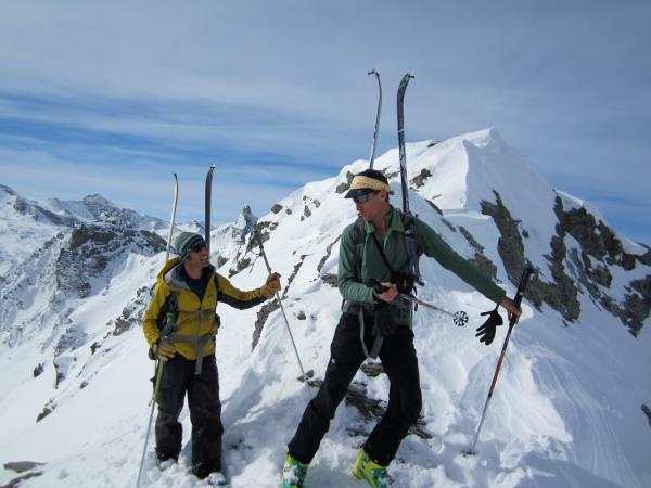 Ski touring vacation in the French Alps