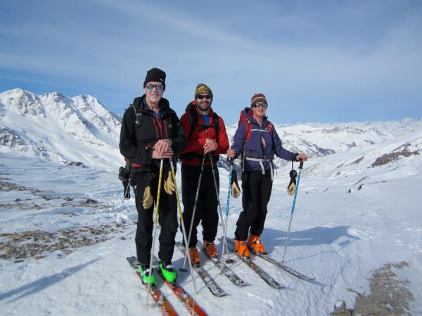 Ski touring vacation in the French Alps
