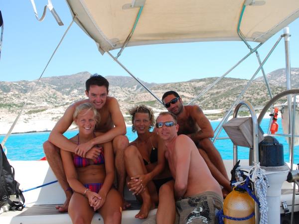 Sailing vacation in the Ionian Sea