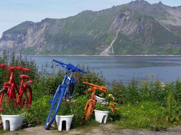 Self guided biking tour in Norway, Arctic Coast