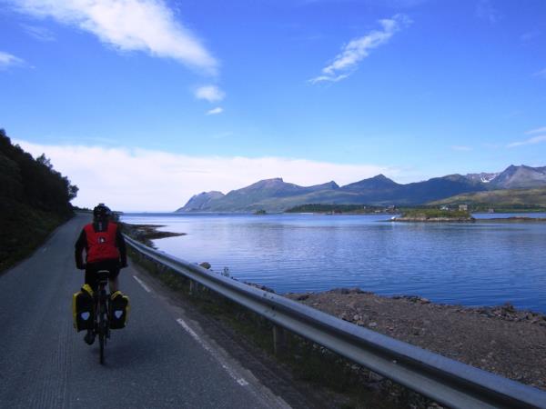 Self guided biking tour in Norway, Arctic Coast