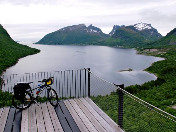 Self guided biking tour in Norway, Arctic Coast