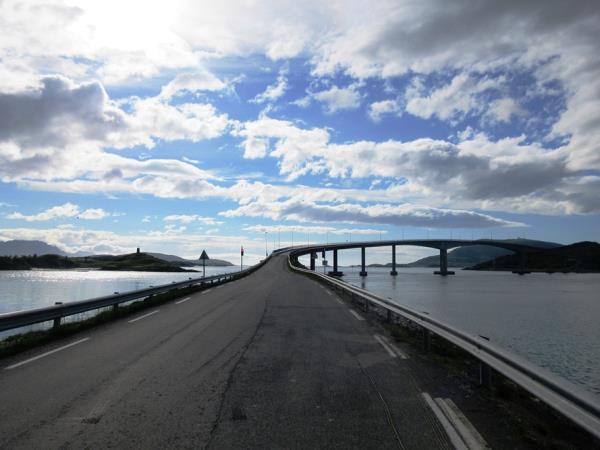 Self guided biking tour in Norway, Arctic Coast