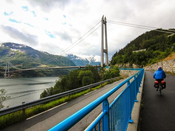 Norway self guided biking vacation, Hardangerfjord
