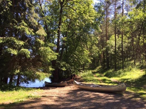 Sweden vacations, self guided canoeing