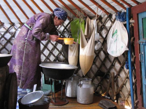 Mongolia tour, food of the Nomads