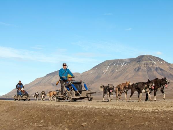 Spitsbergen summer holiday, glaciers of Isfjorden