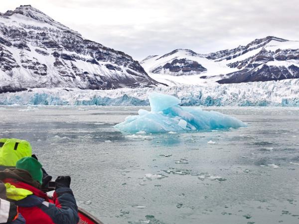 Spitsbergen summer holiday, glaciers of Isfjorden