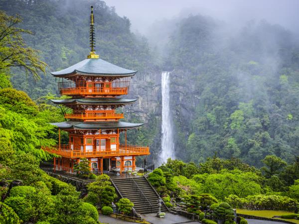 Kumano Kodo trail self guided trekking vacation, Japan