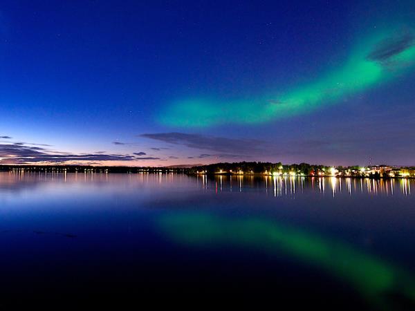 Swedish Lapland new year vacation, northern lights and activities