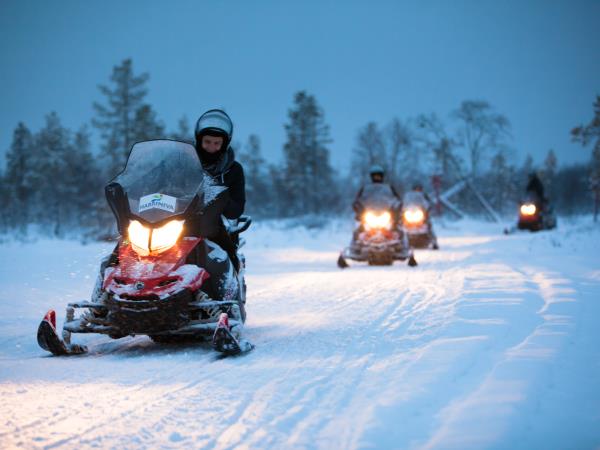 Winter adventure in Finland