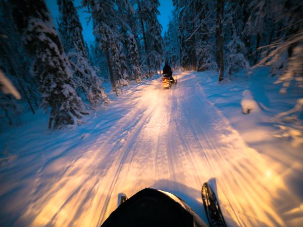 Winter adventure in Finland