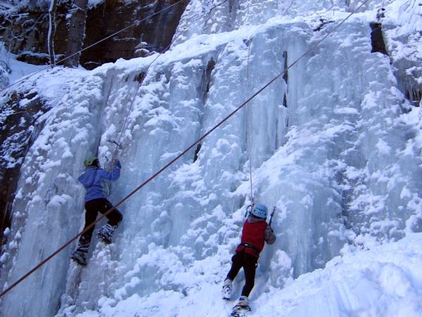 Ice Climbing vacation in the French Alps