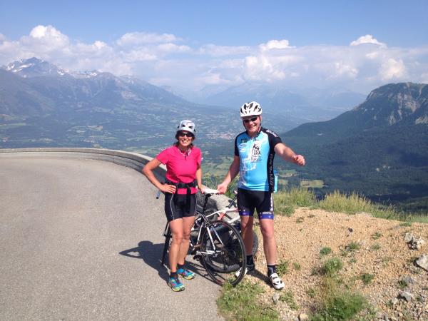 French Alps biking vacation
