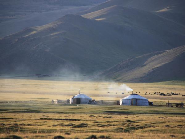 Wilderness biking vacation in Mongolia
