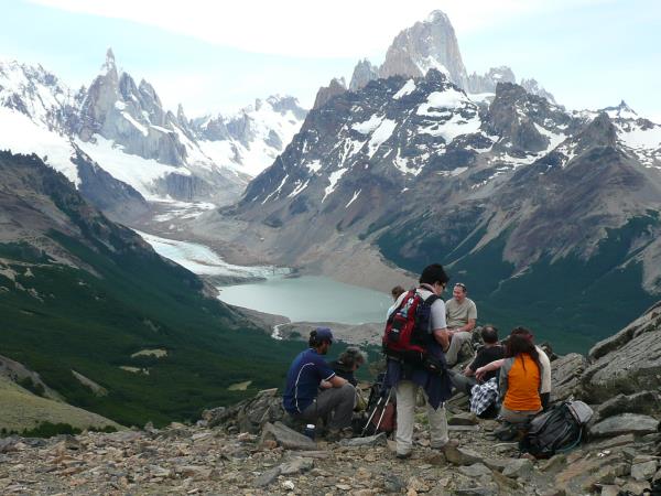 Patagonian glaciers vacation with ice trekking